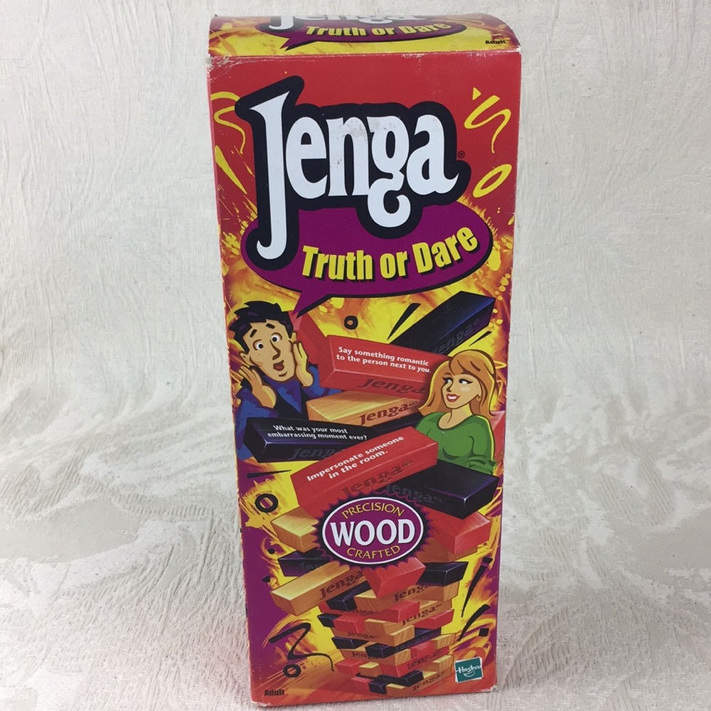 Jenga Truth or Dare Board Game Extra Fun w/friends
